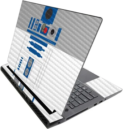 Vista 381 de MightySkins - Skin brillante con purpurina para Alienware M17 R3 (2020) y M17 R4 (2021) - Diversión de los años 90 Acabado duradero con purpurina