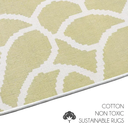 Vista 4 de SUSSEXHOME Stone Collection - Alfombra de pelo bajo resistente de 2 x 3 pies, alfombra ultrafina y antideslizante, alfombra de algodón lavable