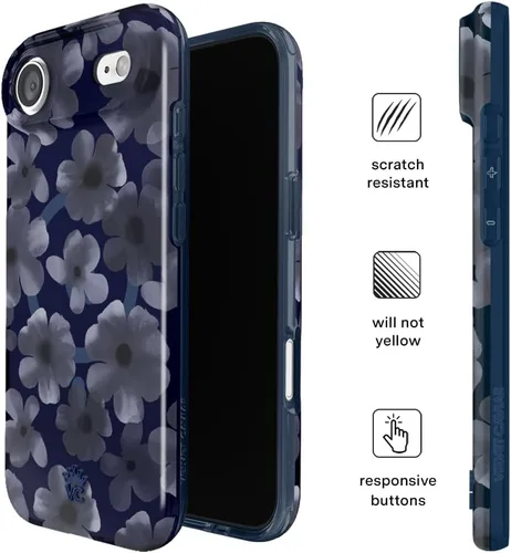Vista 1198 de VELVET CAVIAR Funda para iPhone 15, compatible con MagSafe, probada contra caídas de 10 pies, fundas protectoras de diseño, leopardo color rosa
