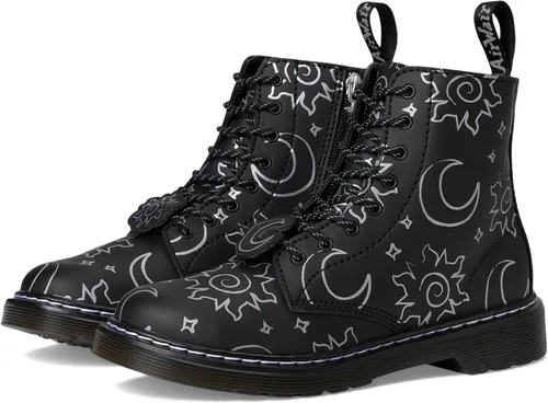 Vista 34 de Dr. Martens, Botas industriales ligeras para mujer Maple Zip con puntera de acero Negro