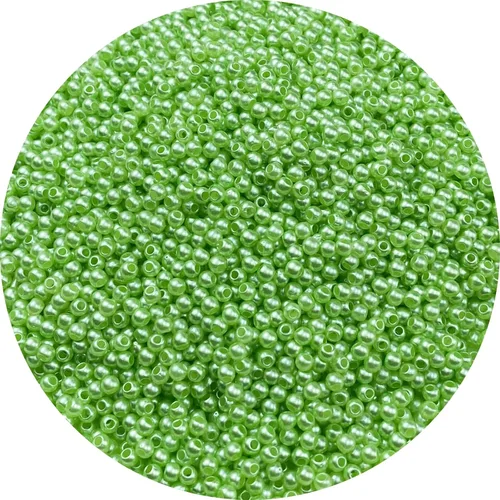 Vista 30 de 4000 piezas Cuentas de perlas para manualidades 3mm Perla de resina para hacer joyas Cuentas de perlas redondas a granel con agujero para collares
