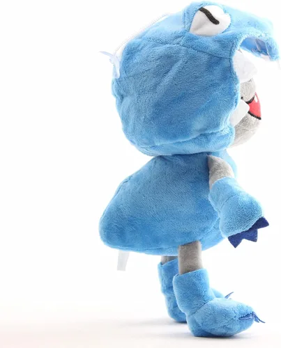 Vista 2 de Juego de juguetes de peluche para empujador de huevos, diablillo y bandido, zombi y buckethead, momia zombi, figuras de peluche, juego de 3 piezas