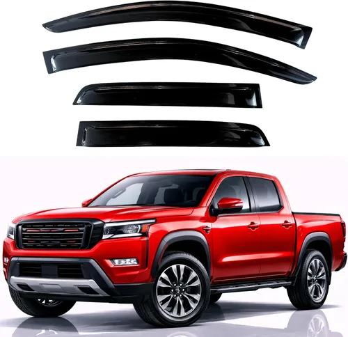 Vista 199 de KPY Moldura deflectora de viento con protección contra la lluvia compatible con Mazda CX-3 2016-2021 (CX3), 4 unidades, para ventana lateral