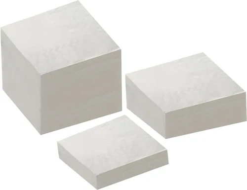 Vista 19 de 100 paquetes de servilletas de cóctel de 2 capas, servilletas de postre plegadas de 5 x 5 pulgadas, servilletas desechables para cena, boda