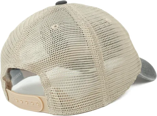 Vista 4 de Armycrew Gorra de malla de camionero lavada bordada con logotipo de la NASA XXL de gran