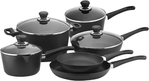 Vista 7 de Scanpan Sartén para Freír Antiadherente Clásica de 8 Pulgadas – Compatible con Estufas de Gas y Eléctricas, Segura para Utensilios de Metal, Segura