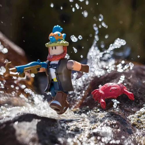 Vista 5 de Roblox Colección Celebrity - Bootleg Buccaneers: Fisherman Joe + Bittersweet: Ruby Wake Two Figure Bundle [incluye 2 artículos virtuales exclusivos]