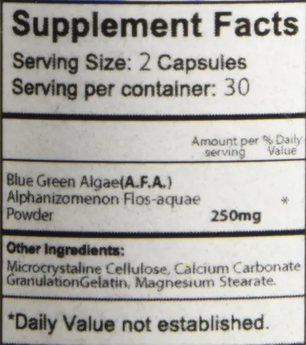 Vista 10 de Bioxtron Suplemento Natural de Células Madre en Cápsulas - Algas Azules y Verdes, Espirulina, Apoyo Energético - 60 Cápsulas