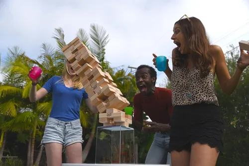 Vista 3 de Juego de madera Jenga, Gigante