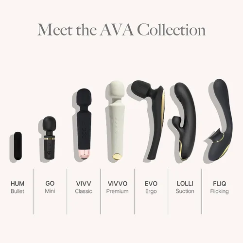 Vista 9 de Ava Vibrador de varita sexual [vibrador estimulador de clítoris] Vibrador para mujer Juguete sexual Regalos para mujeres 20 patrones y 8