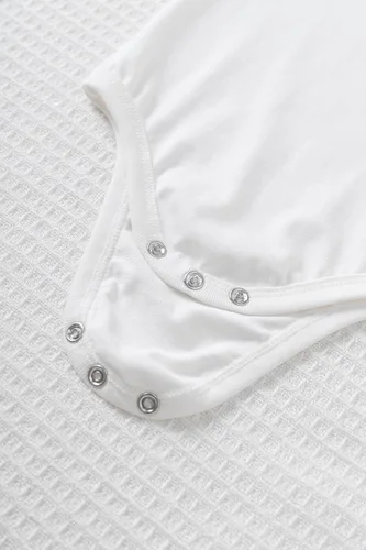 Vista 5 de Level 1 Adorable Baby Romper 100% Soft Cotton Onesie Bodysuit for Newborns & Infants