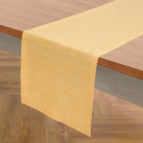 Vista 54 de Solino Home - Camino de mesa de lino natural claro, 14 x 36 pulgadas, Athena, para Acción de Gracias, Navidad, vacaciones, lavable a máquina