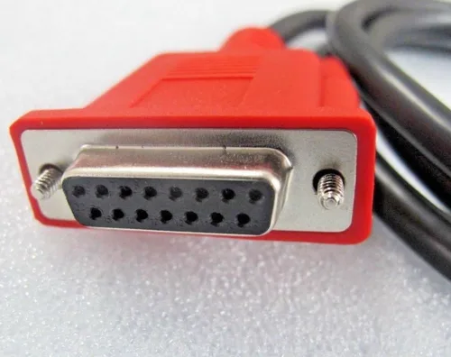Vista 2 de OBD2 OBDII Cable principal para Launch CRP 123 Creader VII+ y CRP 129 VIII Herramienta de escaneo Reemplazo del mercado de accesorios Compatible