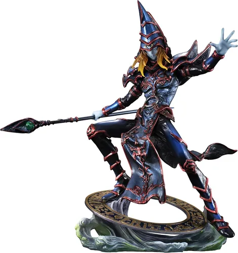 Vista 2 de YU GI OH Duel Monsters Art Works Mago Negro PVC FIG