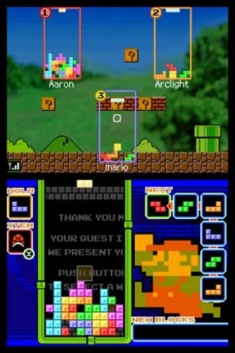 Vista 7 de Tetris DS