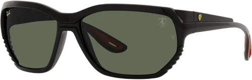 Vista 2 de Ray-Ban RB4366m Scuderia Ferrari Collection - Gafas de sol cuadradas