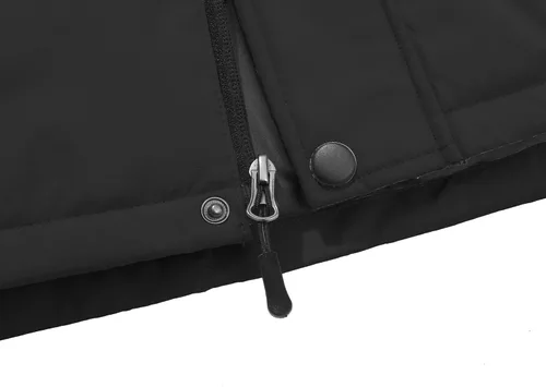Vista 6 de Spmor Chaqueta de esquí impermeable con capucha para hombre, abrigo de snowboard cálido para invierno, resistente al viento, para la nieve