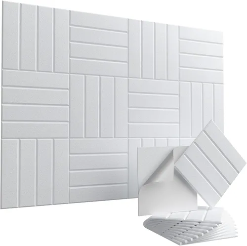 Vista 14 de Paneles de pared acústicos autoadhesivos Vieshful