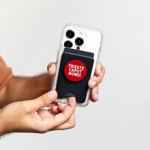 Vista 5 de Trieste Caput Mundi Città Simpatica Uomo Donna Bambino PopSockets PopWallet for MagSafe