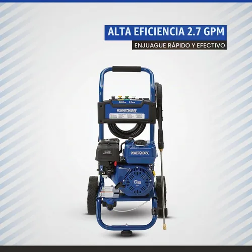 Vista 2 de Powerhorse Bomba de lavado a presión, 3400 PSI, 2.7 GPM