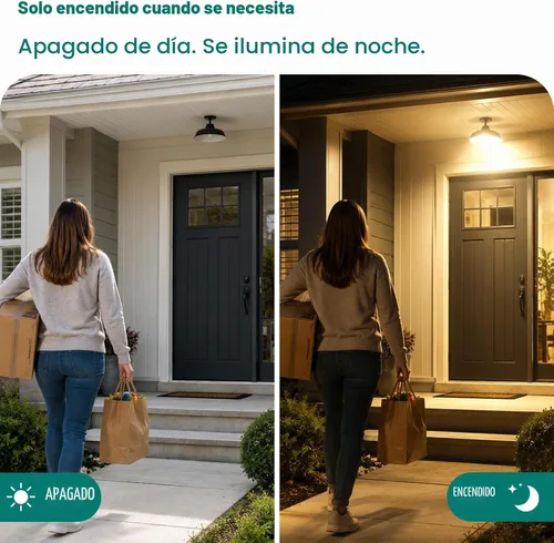 Vista 4 de DiCUNO - Bombillas con sensor de movimiento por radar, 12 W (equivalente a 100 W), sensor de movimiento con encendido y apagado automático, luz