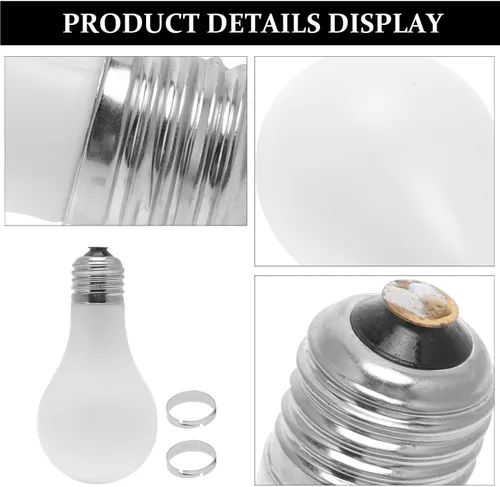 Vista 7 de STOBOK Accesorios de bombilla, bombilla de primer plano LED trucos de brillo bombilla de juguete ilusiones fiesta accesorios mágicos comedia de mago