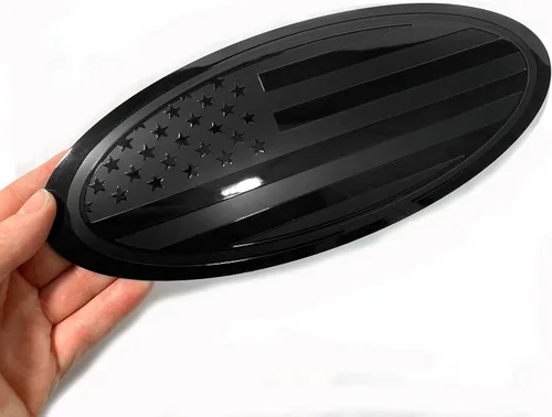 Vista 9 de Emblema de metal de 5 pulgadas para superponer en la puerta trasera Compatible con Ford Bronco Sport (Negro, 5")