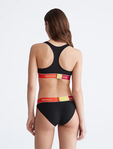 Vista 2 de Calvin Klein This is Love - Calzones de bikini de algodón modernos para mujer