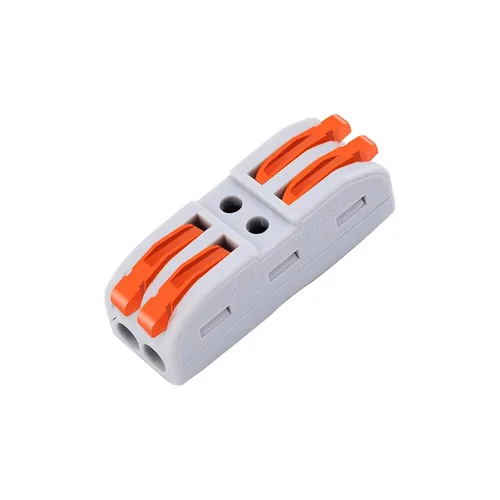Vista 43 de Nineleaf Conectores de cable, conectores de cable eléctrico rápido de empuje, 32A 600 voltios, empalmes en línea de 2/3 circuitos, 28 a 12 awg, 2
