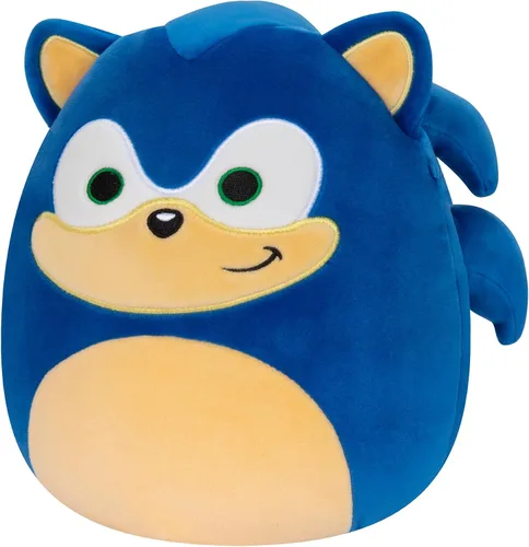 Vista 2 de Squishmallows Original Sonic the Hedgehog - Peluche de Sonic de 10 pulgadas, tamaño mediano