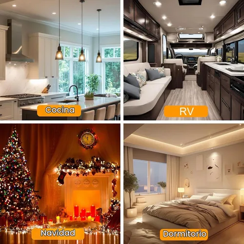 Vista 9 de RGB LED Dimmer Switch, DC 12V-24V RGB Dimmer Switch with Touch Slide