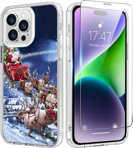 Vista 8 de bicol - Funda protectora a prueba de golpes para iPhone 15 Plus, funda delgada de acrílico transparente y diseños modernos para niña y mujer, 6.7
