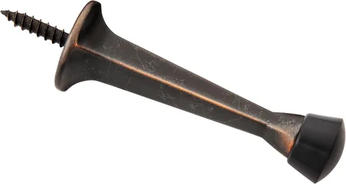 Vista 8 de National Hardware N335-166 243 Topes de puerta rígidos en bronce antiguo, 3