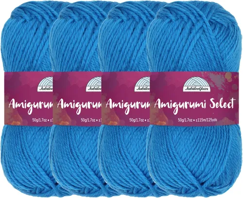 Vista 42 de JubileeYarn Amigurumi Select - Hilo acrílico DK - Begonia - 4 madejas