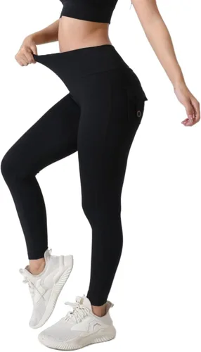 Vista 5 de LCMTWX Leggings de algodón con estampado de leggings atléticos para mujer, pantalones deportivos de yoga, pantalones deportivos para mujer, leggings