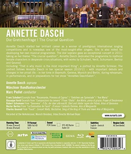 Vista 2 de Annette Dasch - The Crucial Question Blu-ray