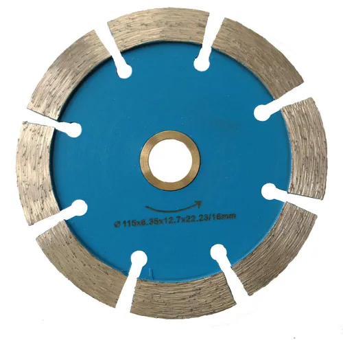 Vista 2 de Hoja de cazador de grietas de diamante de 4.5 pulgadas con eje de 0.25 pulgadas de ancho 7/8"-5/8