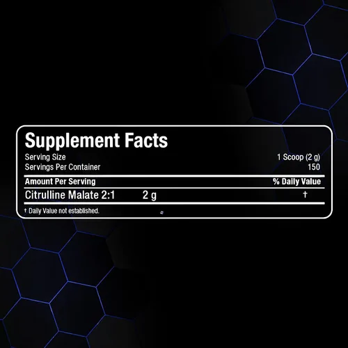 Vista 9 de ALLMAX - Malato en polvo de citrulina, sin sabor, 10.58 oz, 150 porciones Supports Nitric Oxide Production, Promotes Blood Flow, Citrulline Malate