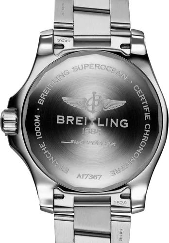 Vista 4 de Breitling Superocean reloj automático 44 negro dial reloj de los hombres A17367D71B1A1