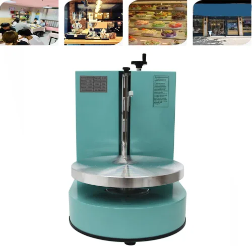 Vista 8 de Máquina de untado de recubrimiento para esparcir crema para tartas, máquina de recubrimiento para decoración de pasteles, crema para tartas