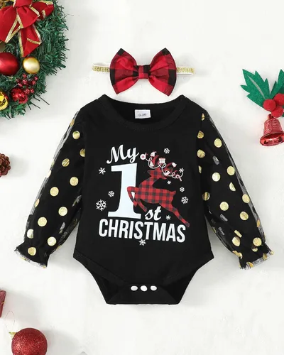 Vista 5 de Mioglrie Newborn Infant Baby Girl Clothes Outfits Romper Baby Girl Skirt Set Floral Baby Clothes for Girls Fall Winter