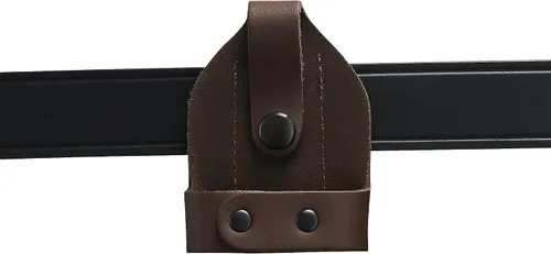 Vista 4 de Shield Wallets - Funda abierta para bikini con clip y estilo detective a presión negro