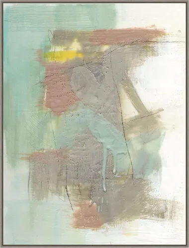 Vista 18 de Amanti Art Framed Canvas Wall Art 24x18 Retro Splash IV by Jennifer Goldberger, Framed Wall Art Canvas, Abstract Artwork, Traditional Decor, Medium