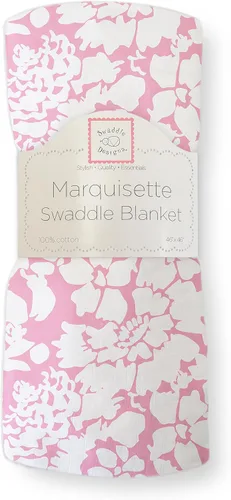 Vista 11 de SwaddleDesigns Marquisette - Manta de recepción envolvente para bebés niños y niñas, muselina de algodón premium suave, mejor regalo de baby shower