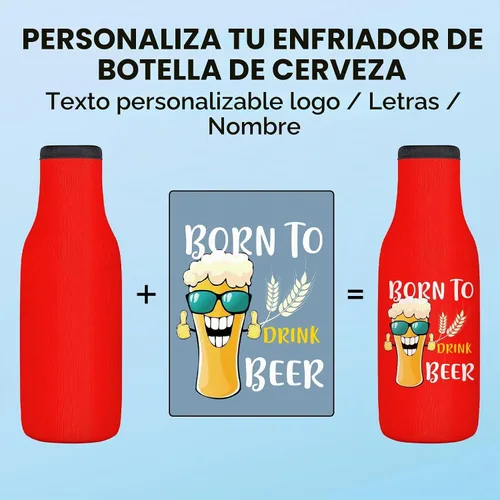 Vista 3 de Neopreno estándar de encargo de los aisladores 12oz de la manga