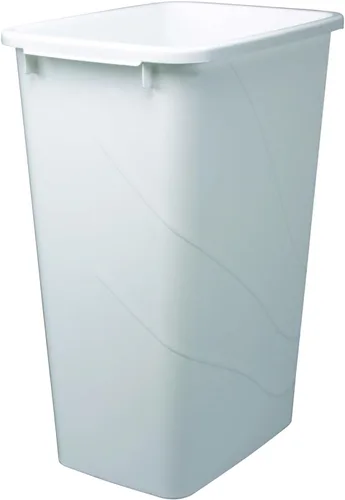 Vista 12 de Knape & Vogt QT27PB-PT - Cubo de basura de repuesto, 17.81 x 10.65 x 10.65 pulgadas Platino