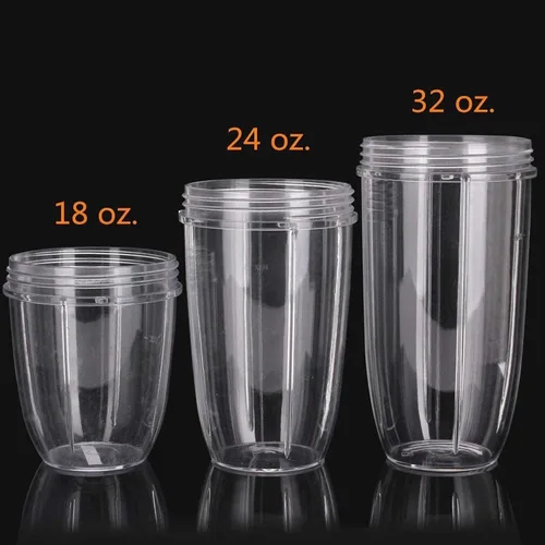 Vista 2 de Nutribullet Tapa abatible con taza alta de 32 onzas, compatible con licuadoras Nutribullet 600W 900W