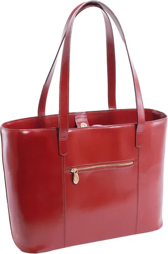 Vista 5 de McKlein Aldora - Bolso de piel para mujer con bolsillo para tablet