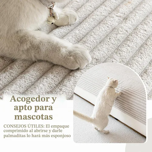 Vista 2 de MYSKY HOME Funda de sofá en forma de L, 100% impermeable para mascotas, fundas de sofá modular en forma de L, fundas de sofá antideslizantes