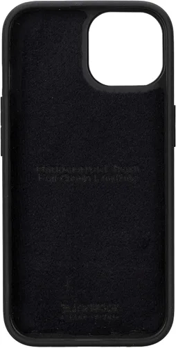 Vista 3 de BLACKBROOK York - Funda de piel de grano completo para iPhone 15 (6.1 pulgadas), color negro, iPhone 15